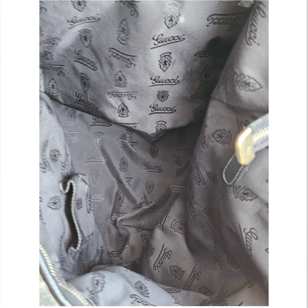 Gucci Leather Gg Monogram Bag - image 4